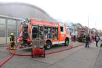 Feuerwehr Frankfurt am Main Mercedes Benz Atego LF20 am 26.10.19 bei der Herbstabschlussübung der Jugendfeuerwehr Frankfurt am Main 