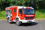 Feuerwehr Dietzenbach Mercedes Benz Atego LF20 KatS (Florian Dietznebach 4/43-1) am 20.07.24 bei einen Fototermin.