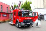 Feuerwehr Frankfurt am Main Mercedes Benz Atego LF10 Kompakt (Florian Frankfurt 46/43-1) am 21.07.24 in Frankfurt am Main beim Tag der offenen Tür der Wache 40