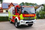 Feuerwehr Reichelsheim Grund Mercedes Benz Atego Ziegler LF10 am 18.08.24 beim Kreisfeuerwehrtag  