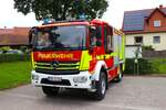 Feuerwehr Reichelsheim Grund Mercedes Benz Atego Ziegler LF10 am 18.08.24 beim Kreisfeuerwehrtag  