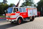 Feuerwehr Frankfurt am Main Mercedes Benz Jugendfeuerwehr Auto am 24.08.24 beim Leistungsvergleich Höhenrettung in Frankfurt am Main