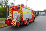 Feuerwehr Hanau Mercedes Benz Lentner HLF20/16 am 25.08.24 beim Tag der offenen Tür