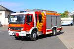 Feuerwehr Bad Orb Mercedes Benz Atego MAGIRUS HLF20/16 (Florian Bad Orb 1/46) am 29.09.24 bei einen Fototermin.