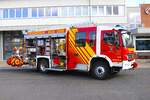 Feuerwehr Bad Orb Mercedes Benz Atego MAGIRUS HLF20/16 (Florian Bad Orb 1/46) am 29.09.24 bei einen Fototermin.