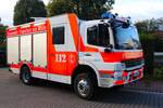 Feuerwehr Frankfurt am Main Bonames Mercedes Atego LF20 am 03.10.24 beim Tag der offenen Tür in Bonames