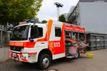   Feuerwehr Frankfurt am Main Bonames Mercedes Atego LF20 am 03.10.24 beim Tag der offenen Tür in Bonames