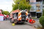 
Feuerwehr Frankfurt am Main Bonames Mercedes Atego LF20 am 03.10.24 beim Tag der offenen Tür in Bonames