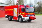 Feuerwehr Nidda Mercedes Benz Atego GW-L (Florian Nidda 1-64) am 10.11.24 bei einen Fototermin. Danke für das tolle Shooting