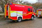 BF Mainz Mercedes Benz Atego GW-Wasserrettung am 31.12.24 beim Silvesterschwimmen in Mainz