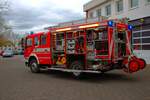 Feuerwehr Rödermark Urberach Mercedes Benz Atego HLF20/16 (Florian Rödermark 2/46-1) am 25.01.25 bei einen Fototermin.