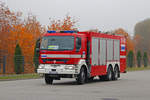 schweres Rüstfahrzeug auf Renault Kerax 6x6 des Hauptquartier der Berufsfeuerwehr Oswiecim (dt.