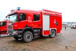 Main Taunus Kreis Scania GW-Wasserrettung am 31.12.24 beim Silvesterschwimmen in Mainz