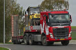 Volvo VH, Schwertransport LKW, von Beton Weber, gesehen auf der Féitsch.