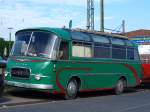 Alter Setra Bus der heute als Wohnmobil genutzt wird