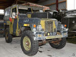 Ein Landrover 88 Series III Anfang Juni 2018 im Verteidigungs- und Garnisonsmuseum Aalborg.