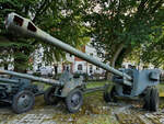 Im September 2024 war die 85-mm-Panzerabwehrkanone M1944 (D-44) im Waffenmuseum Kołobrzg (Kolberg) zu sehen.