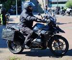 =BMW GS steht abfahrbereit zur geführten Tour vom Konrad-Zuse-Hotel in Hünfeld,