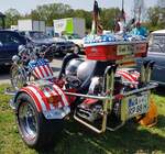 =Trike, gesehen bei der Oldtimerveranstaltung in Frankenberg/Eder. Mai 2024