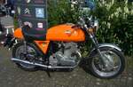 Profilansicht einer Laverda 750 SF1.