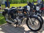 =Royal Enfield, gesehen bei der Oldtimerveranstaltung in Frankenberg/Eder.