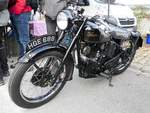 =Velocette (englischer Hersteller), steht bei der Veterama zum Verkauf, 10-2017