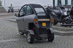 CARVER eKabinenroller, steht auf einem Parkplatz in Maastricht. 13.09.2024