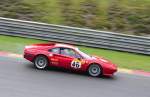 Ferrari 308 GTB, Peter Moseley (GB) mitgezogen der Pirelli Ferrari Challenge beim Youngtimer Festival Spa am 19.7.2015