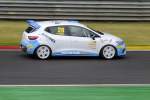 Renault Clio IV RS, ccm 1,6l Turbo, 162 kW, Fahrer: D.Calcum, Team Steibel Motorsport in Spa Francorchamps am 20.6.2015 beim ADAC GT Masters Weekend.