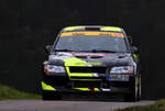 N°23, Mitsubishi Lancer Evo VII, Fahrer: Andreas Brocker & Johannes Fries, ADAC Rallye Köln Ahrweiler am 9.11.2024 