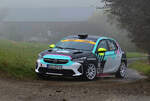 Nr.21, Opel Corsa, Fahrer:  GROS, Heiko /BADER, Alina . ADAC Rallye Köln Ahrweiler am 9.11.2024