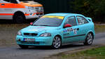 #77, Opel Astra G, Fahrer: Hans Kögl und Andreas Schwaiger. ADAC Rallye Köln Ahrweiler am 9.11.2024