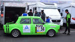 #56, Simca Rallye 2, Fahrer: Christoph Wilde und Markus Franzen, im Fahrerlager Nürburgring. ADAC Rallye Köln Ahrweiler am 9.11.2024