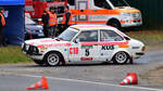 C18 (ex5) Toyota Corolla KE20, Bart van Harselaar & Bart van Zijl, Vorauswagen, ADAC Rallye Köln Ahrweiler am 9.11.2024