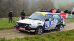 Nr.57 VW Golf GTI, Fahrer:  SCHEMMANN , Sebastian & STAPELFELDT, Martin . ADAC Rallye Köln Ahrweiler am 9.11.2024