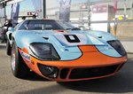 Ford GT40 MKI Ausgestellung auf dem Gelände vor den Tribühnen in Circuit Spa Francorchamps am 7.5.2016