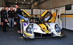 LMP3 Ligier JS P3 - Nissan, vom Team RLR MSport in der Box beim Pitwalk bei der European Le Mans Series am 25.9.2016 in Spa Francorchamp.