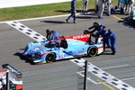 Nr.25 Algarve Pro Racing,LMP2 Ligier JS P2 - Nissan, wird zum Start der European Le Mans Series geschoben, 25.9.2016 in Spa Francorchamp