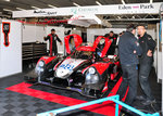 LMP2 mit Nr.28, Ligier JS P2 - Judd von Idec Sport Racing,  wärend des Pitwalk bei der European Le Mans Series am 25.9.2016 in Spa Francorchamps 