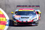 #55, Ferrari 296 LMGT3, Team Vista AF Corse Fahrer: François Hériau, Simon Mann & Alessio Rovera. FIA WEC in Spa Francorchamps am 11.5.2024