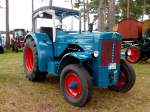 Hanomag R460 steht bei der Oldtimeraustellung in Alt Schwerin, August 2014