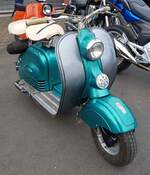 =NSU Lambretta, gesehen bei der Oldtimerveranstaltung in Tann/Rhön, 09-2023