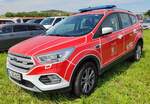 =Ford Kuga der Feuerwehr BAD SCHUSSENRIED steht im Mai 2024 auf dem Besucherparkplatz der RettMobil in Fulda