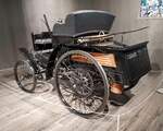 =BENZ Velo-Kutsche, Bauzeit 1894 - 1902, 1045 ccm, 1,5 PS, 25 km/h, ausgestellt im EFA Automobilmuseum Amerang, 06-2022