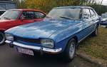 =Ford Capri steht im Polizei-Oldtimer-Museum Marburg, Oktober 2023 