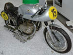 Ein Münch Horex Rennmotorrad aus dem Jahr 1955 ist Teil der Ausstellung im Technik-Museum Speyer.