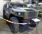 Mowag Eagle IV 4x4, Geländefahrzeug, Gewicht 7,6 Tonnen, Besatzung 4 Mann, Vmax.120Km/h, Baujahr 2003, Schweizerisches Militärmuseum Full, Okt.2024