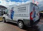 =Fiat Ducato des Isolierbetriebes BIENSACK & MASCHE steht im Januar 2025 in Fulda.