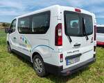 =Fiat Talento als Bürgerbus der Gemeinde GERBRUNN, gesehen auf dem Parkgelände der Rettmobil 2024 in Fulda
