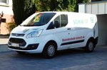 =Ford Transit von =Bürotechnik Schmitt  steht im August 2016 in Petersberg